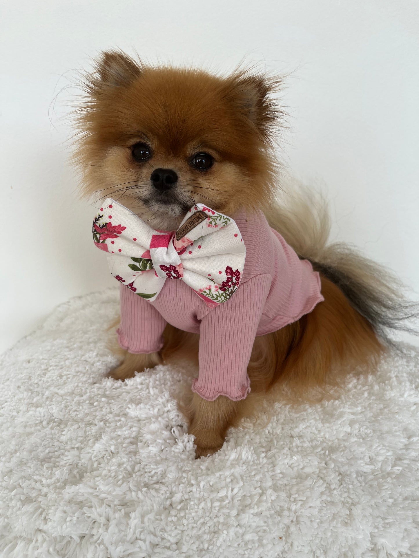 Pudding - Pink Frill Top